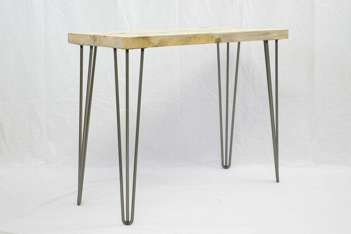 Eildon Console Table (Hairpin Legs) - The Edinburgh Table Company