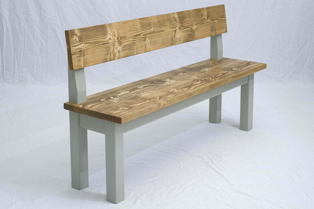Linglie Bench with Back